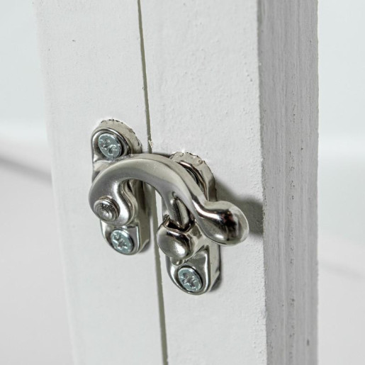 Set 3 faroles blanco y gris