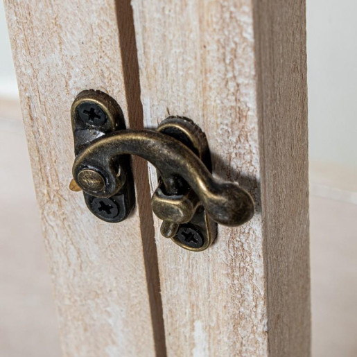 Set 3 faroles natural y gris