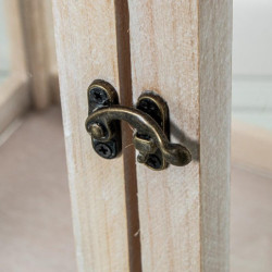 Set 3 faroles natural y gris