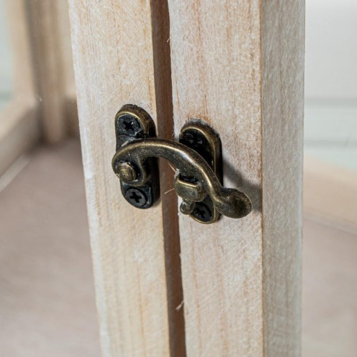 Set 3 faroles natural y gris