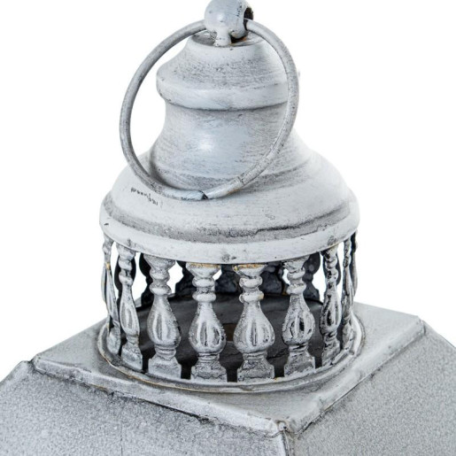 Set 3 faroles natural y gris