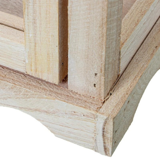 Set 3 faroles natural y gris