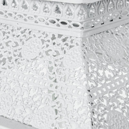 Set 3 faroles blanco