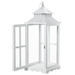 Set 3 faroles blanco