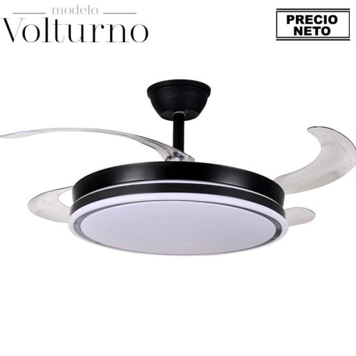 Ventilador negro volturno