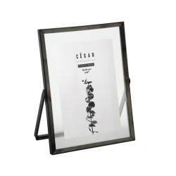 Portafotos gris plomo