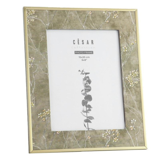 Set 2 portafotos dorado