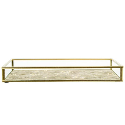 Set 2 bandejas dorado