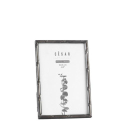 Portafotos gris plomo