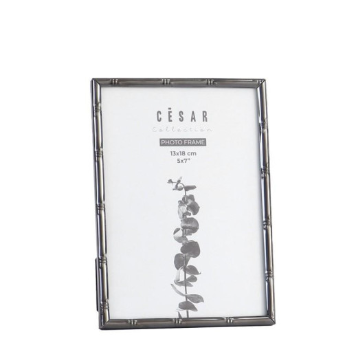 Portafotos gris plomo