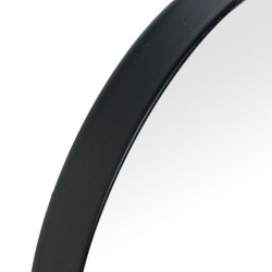 Espejo pared negro