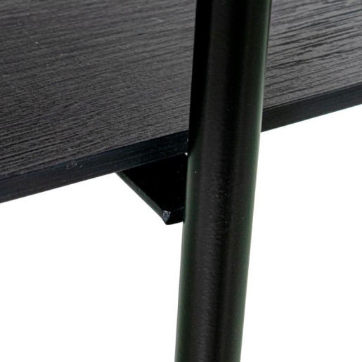 Mesa de centro natural y negro