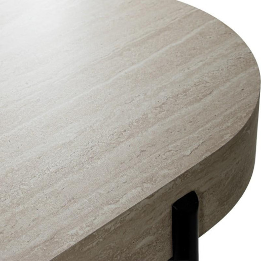 Mesa entrada  natural y negro