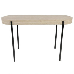 Mesa entrada  natural y negro