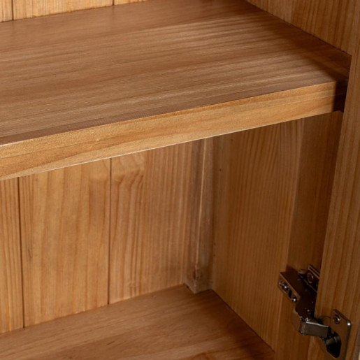 Armario vitrina natural