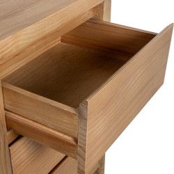 Mesa de noche natural