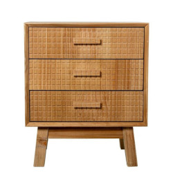 Mesa de noche natural