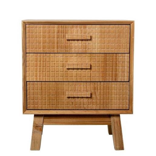 Mesa de noche natural