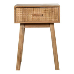 Mesa de noche natural