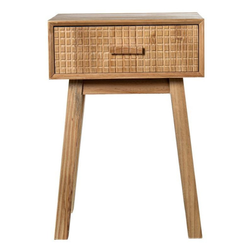 Mesa de noche natural