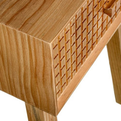 Mesa de noche natural