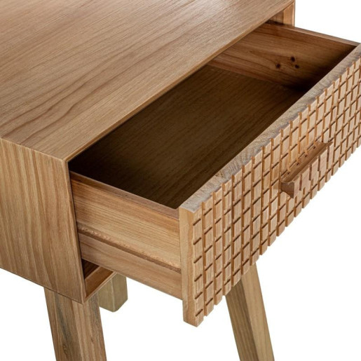 Mesa de noche natural