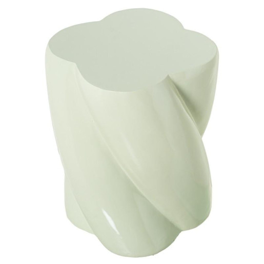 Mesa auxiliar blanco brillo