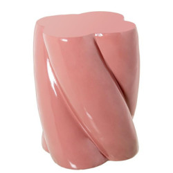 Mesa auxiliar burdeos brillo