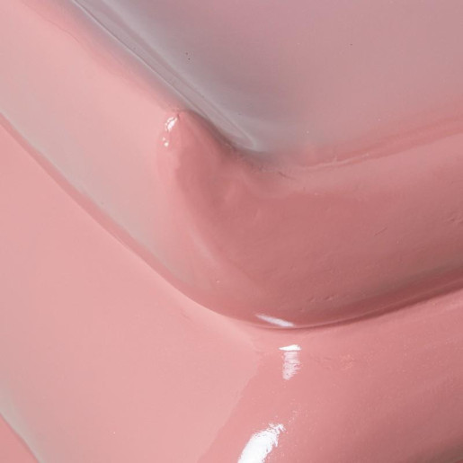 Mesa auxiliar burdeos brillo