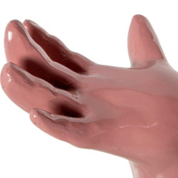 Macetero burdeos brillo