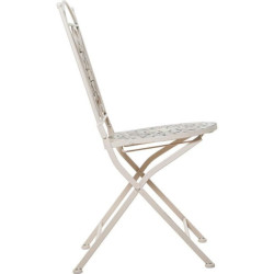 Set mesa y 2 sillas crema y piedra