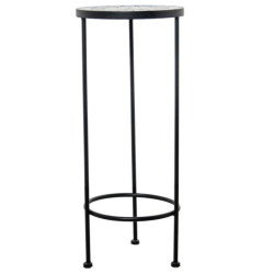 Set 3 pedestales , verde y piedranegro