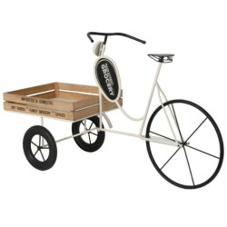 Jardinera blanco, negro y