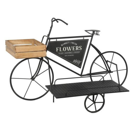 Jardinera negro y natural