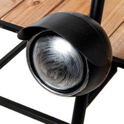 Jardinera negro y natural