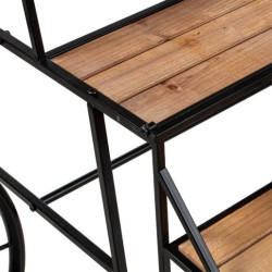 Jardinera negro y natural