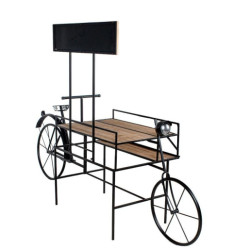 Jardinera negro y natural