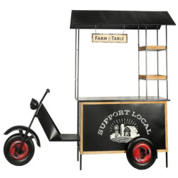 Jardinera negro y natural