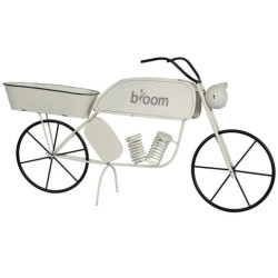 Jardinera blanco y negro