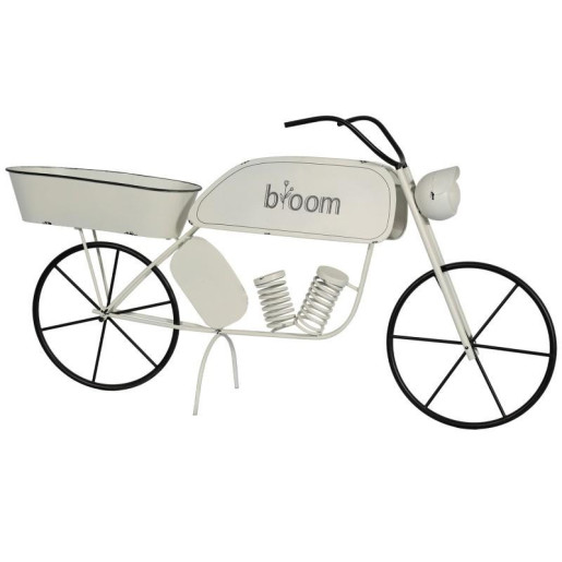 Jardinera blanco y negro