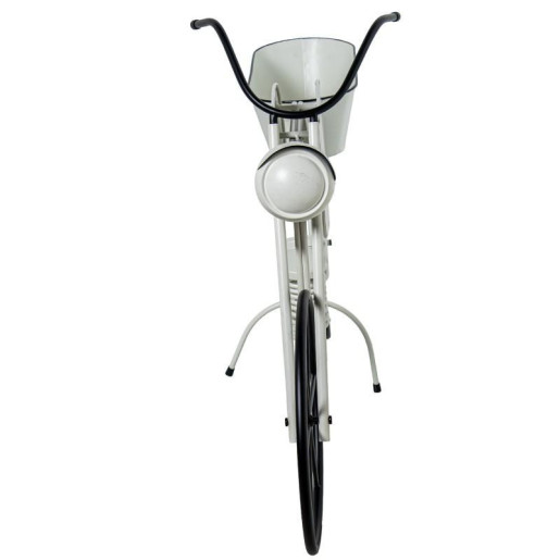 Jardinera blanco y negro