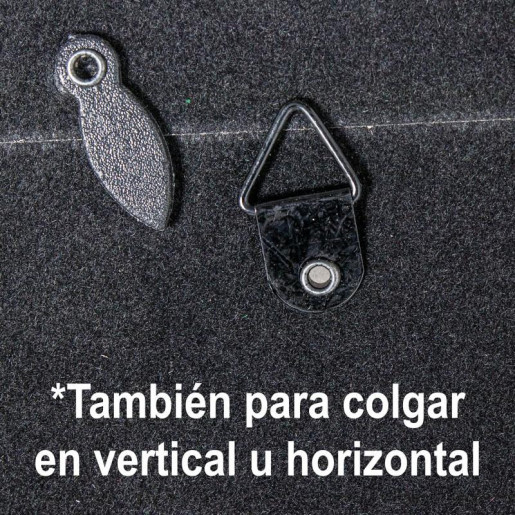Portafotos blanco envejecido