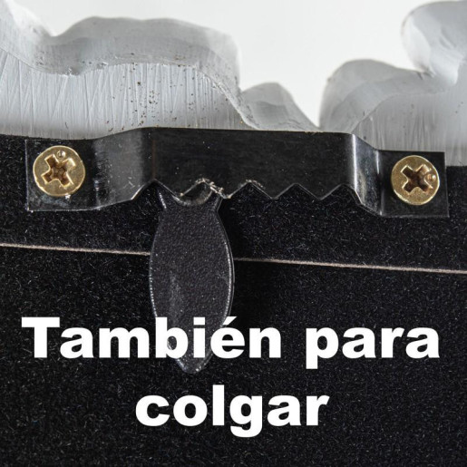 Portafotos mesesina blanco y dorado