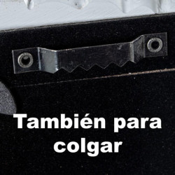 Portafotos mesesina blanco y dorado