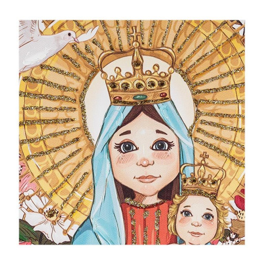 Cuadro religioso Multicolor