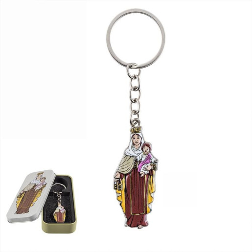 Llavero religioso Multicolor