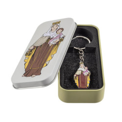 Llavero religioso Multicolor