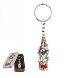 Llavero religioso Multicolor