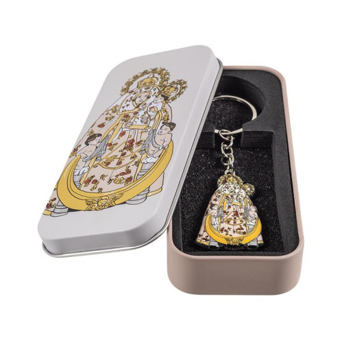 Llavero religioso Multicolor