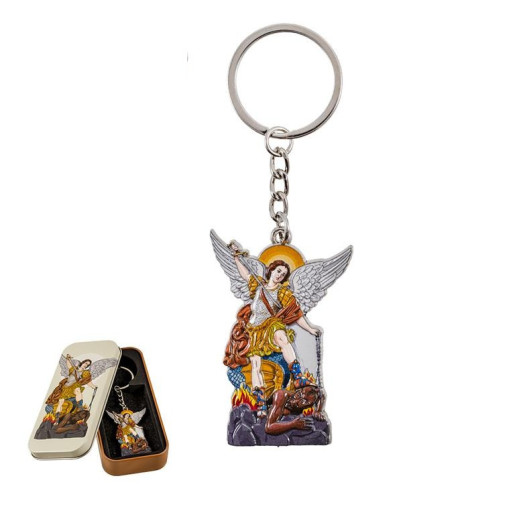 Llavero religioso Multicolor